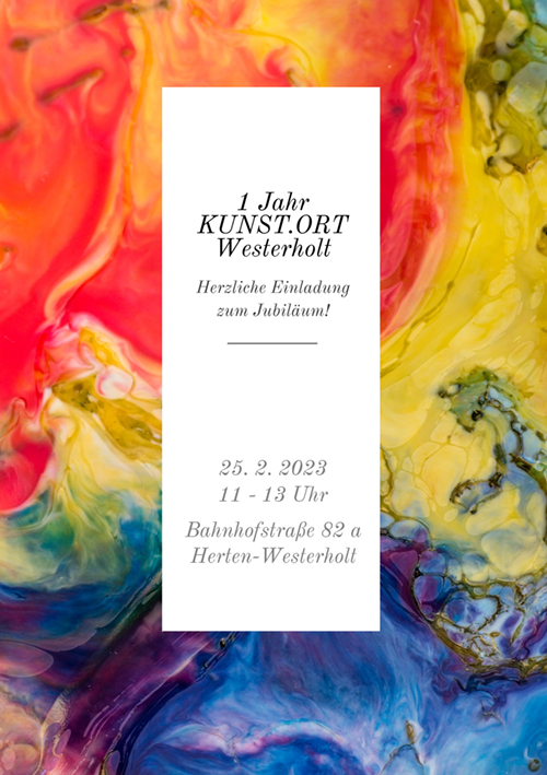 Kunst und Kultur Herten, KUNST.ORT Westerholt, Eva Ernst Herten, Jubiläum